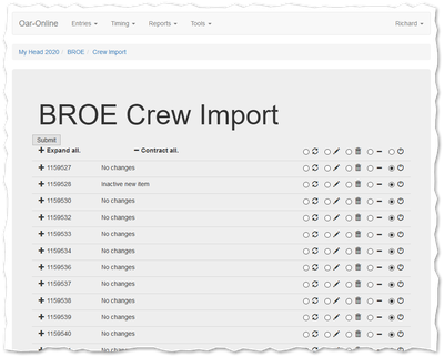 Crews Import.