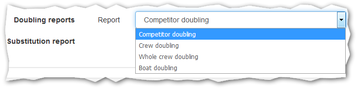 Doubling report options